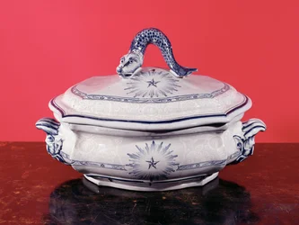 Gemüseschale gehörend zu Carl Linnaeus (1707-78)